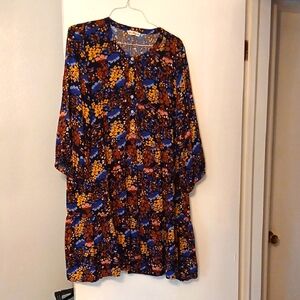 NATURAL LIFE Floral Sundress Size Xl